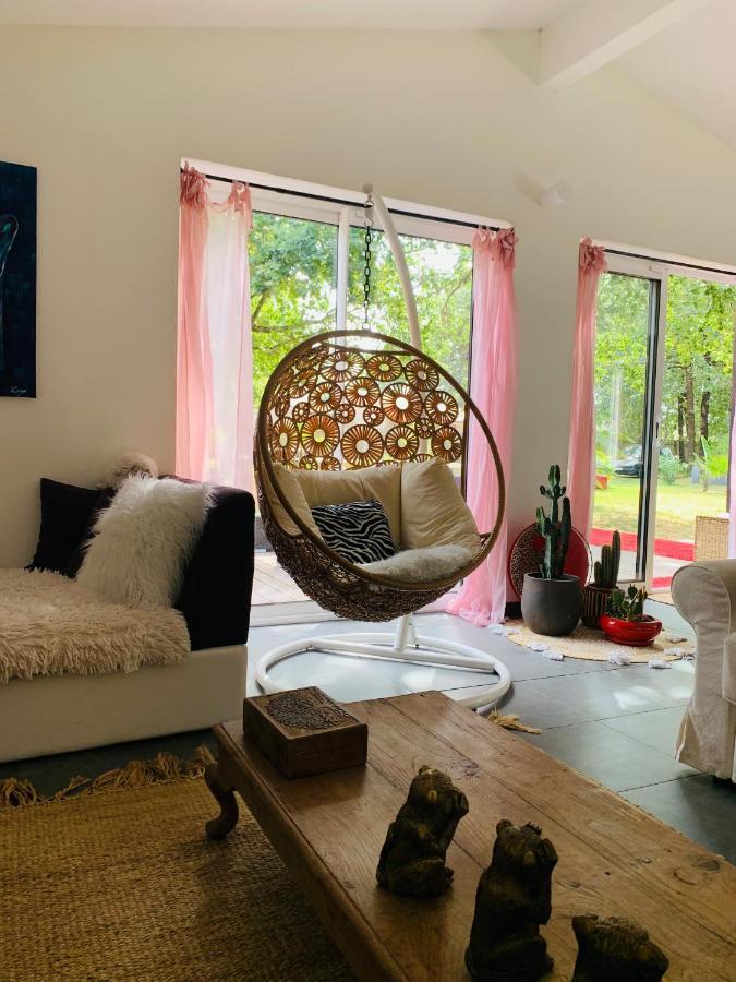 Hacienda De La Canopee Avec Piscine Chauffee Au Sel 乌尔坦湖 外观 照片