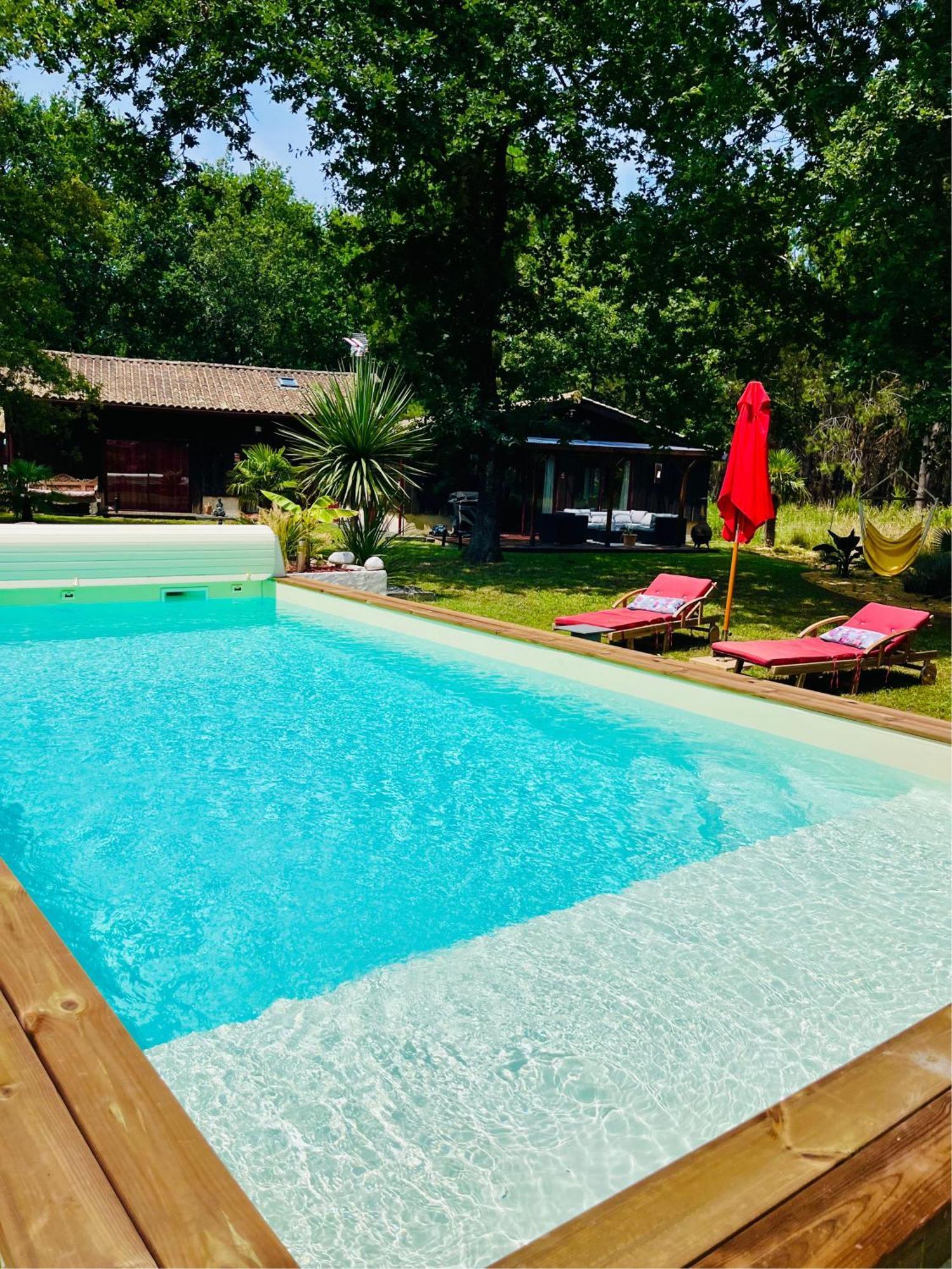 Hacienda De La Canopee Avec Piscine Chauffee Au Sel 乌尔坦湖 外观 照片